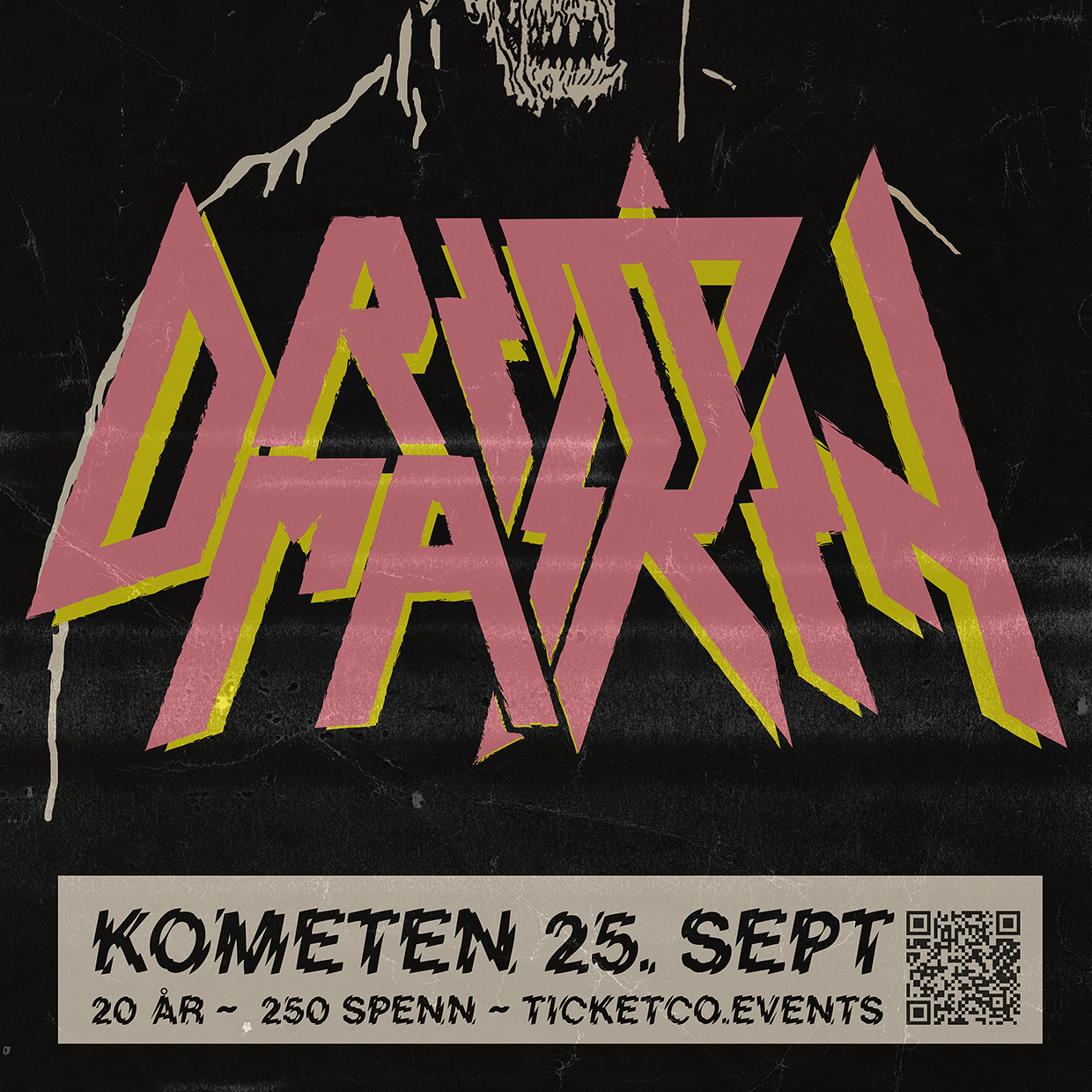 Event image DRITTMASKIN @ KOMETEN