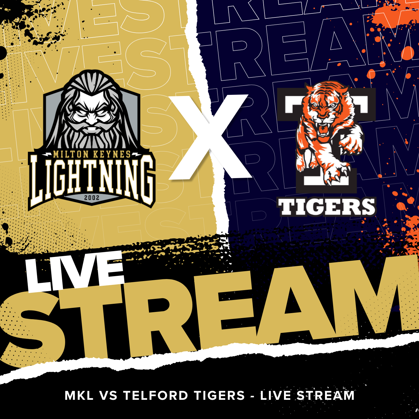Event image Live Stream - Saturday - 21/11/2026 - Milton Keynes Lightning vs. Telford Tigers - League/Cup - Face Off - 19:00