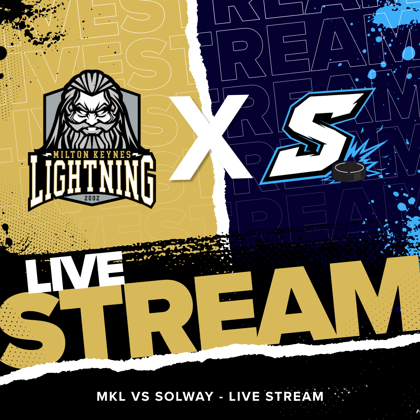 Event image Live Stream - Sunday - 21/02/2027 - Milton Keynes Lightning vs. Solway IHC - League - Face Off - 17:30