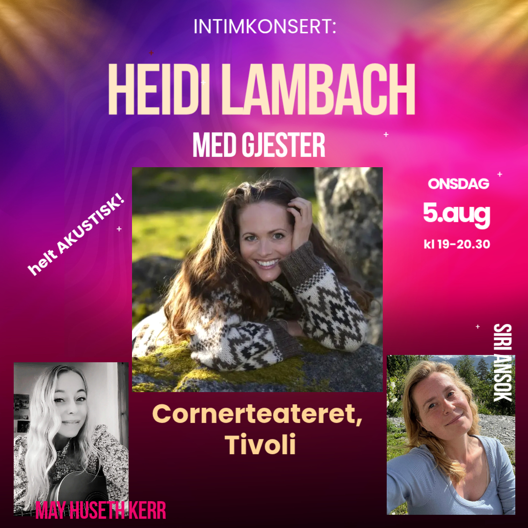 Event image  Heidi Lambach med gjester (5. august)