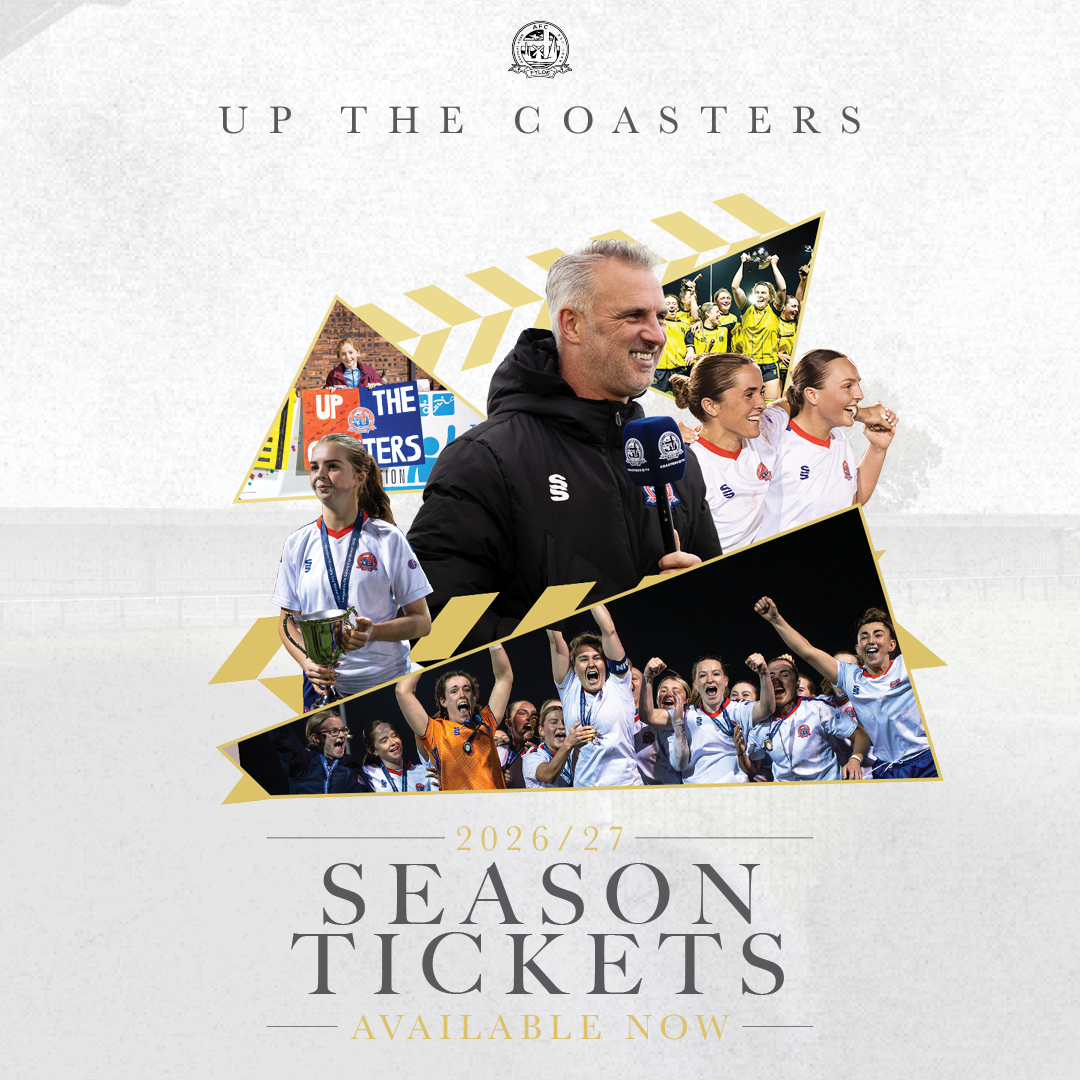 Event image AFC Fylde Women 26-27 Season Tickets