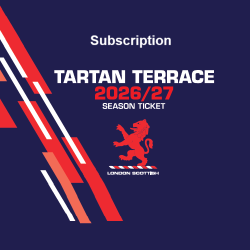 Season Tickets 26/27 - Monthly Subscription (Tartan Terrace)