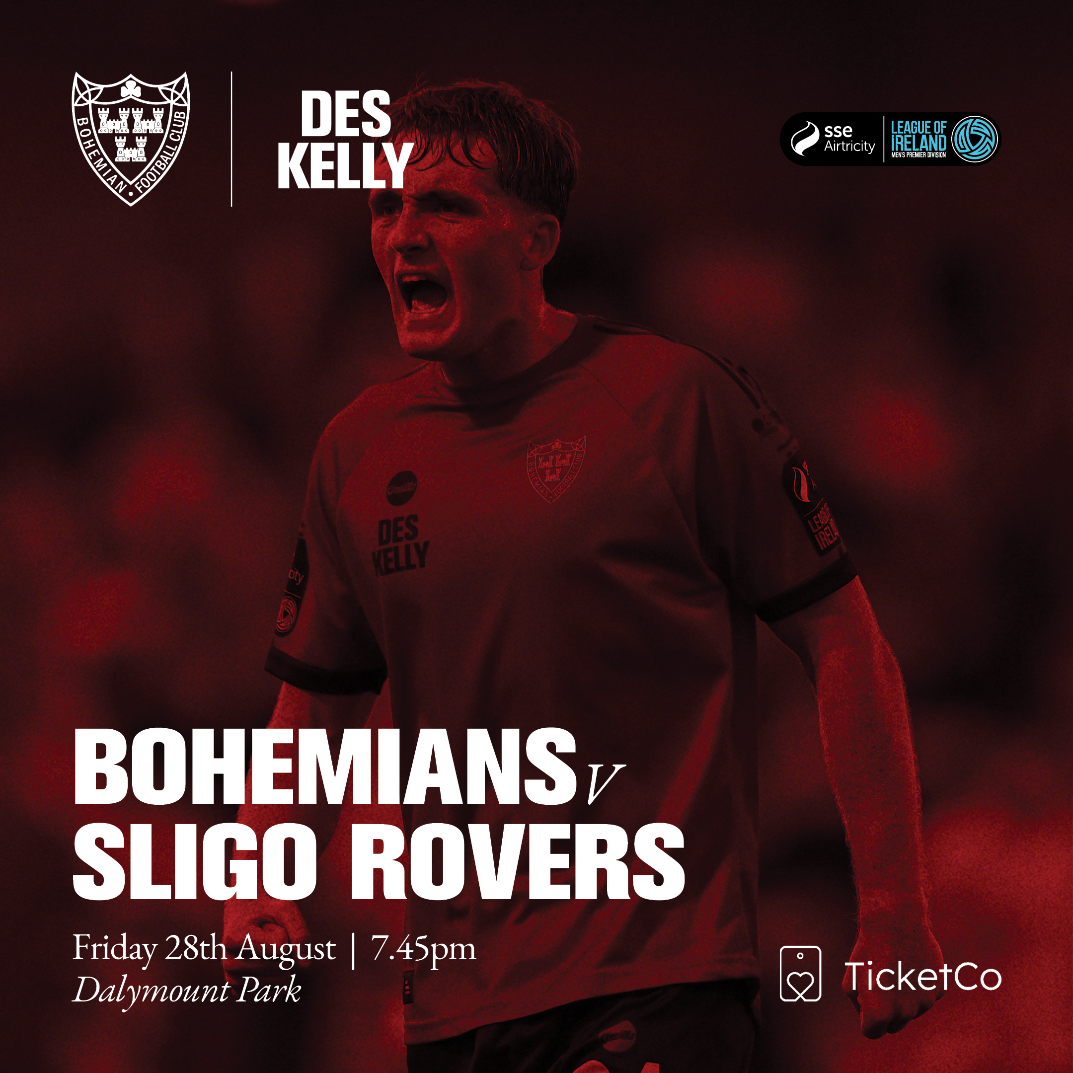 Event image Bohemian FC vs Sligo Rovers FC 