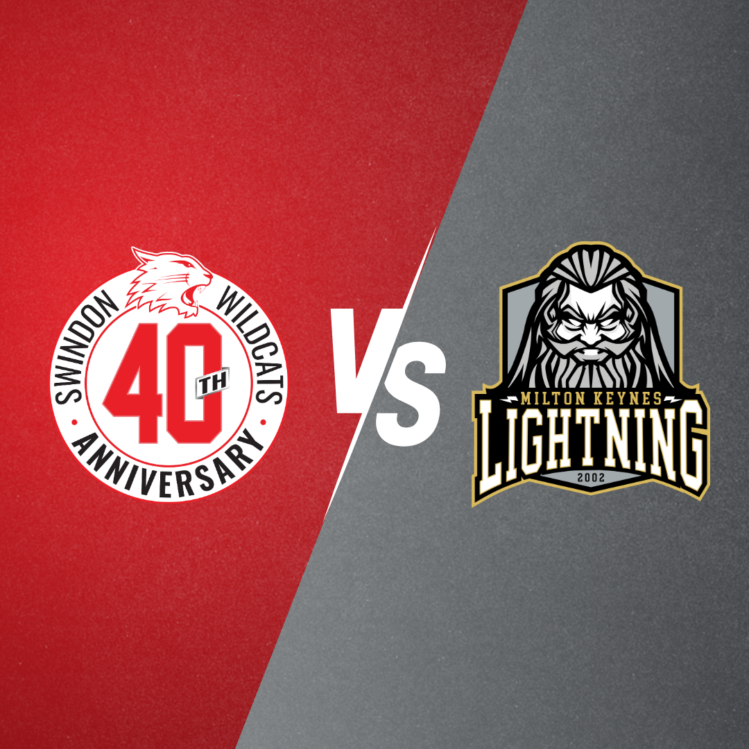 Event image Swindon Wildcats v MK Lightning | Sun 25th Oct | F/O 18:30