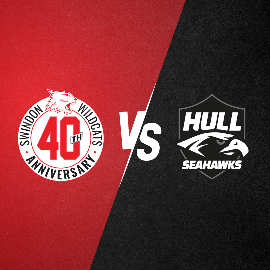 Event image Swindon Wildcats v Hull Seahawks | Sat 31st Oct | F/O 18:30
