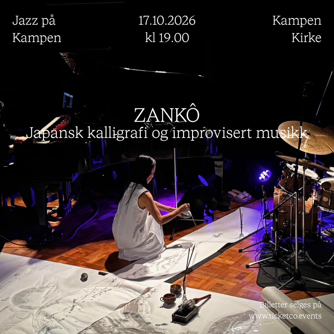 Event image Jazz på Kampen: ZANKÔ - Japansk kalligrafi og improvisert musikk