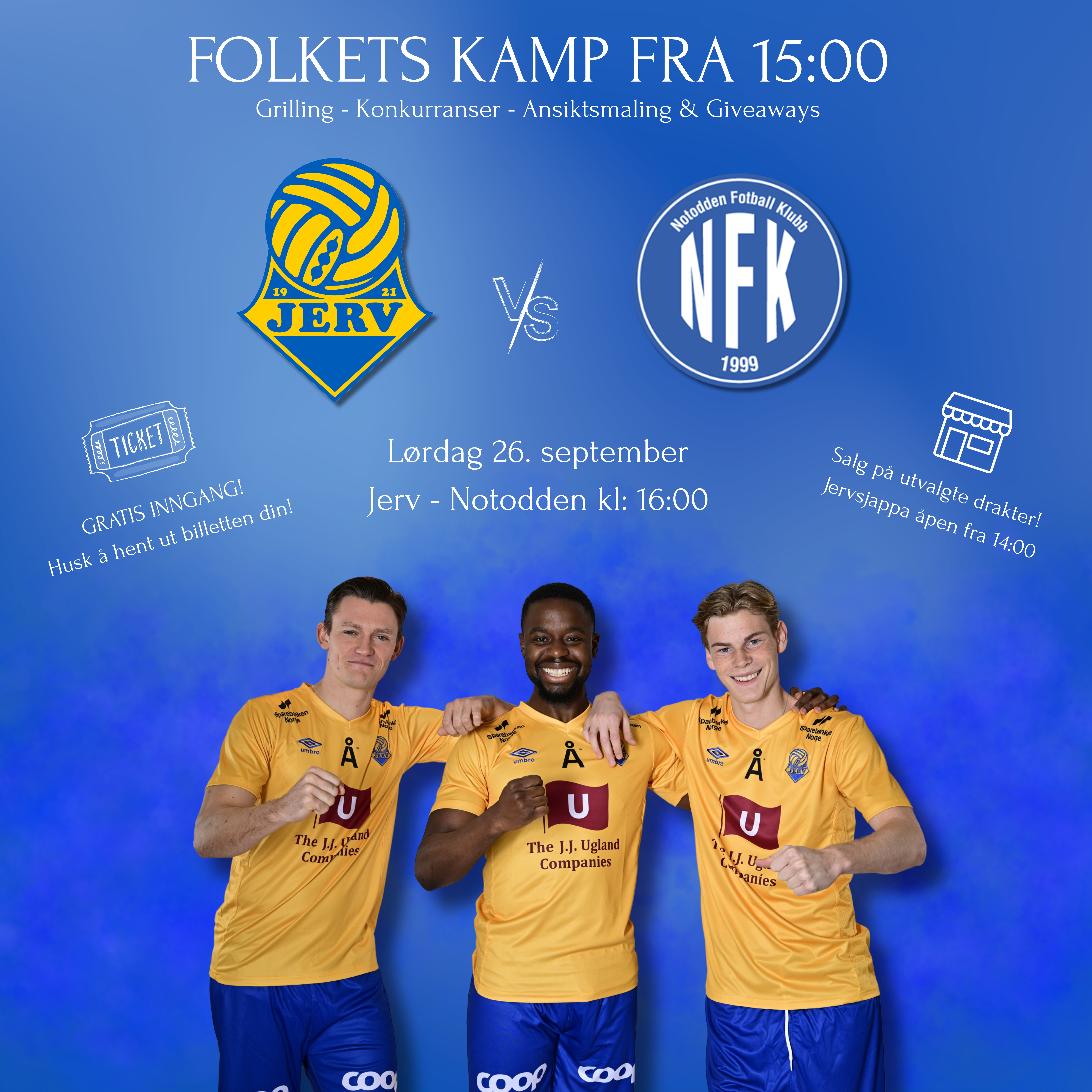 Event image FK Jerv mot Notodden