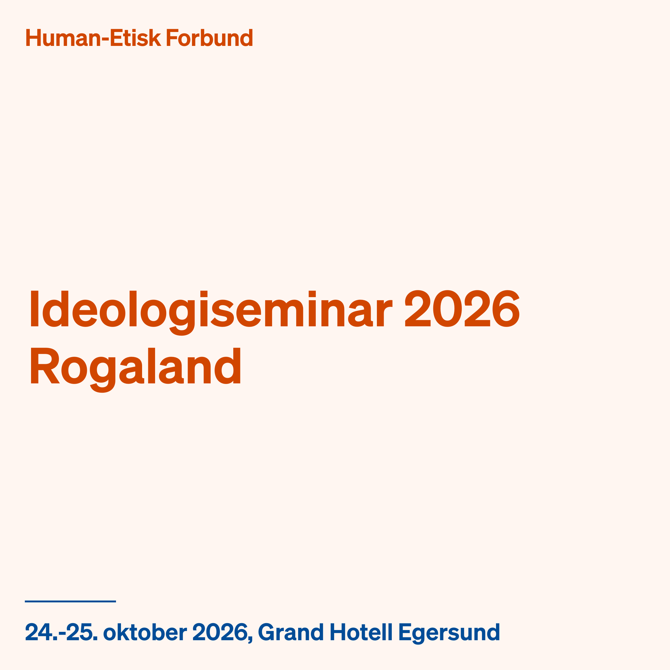 Event image Ideologiseminar 2026