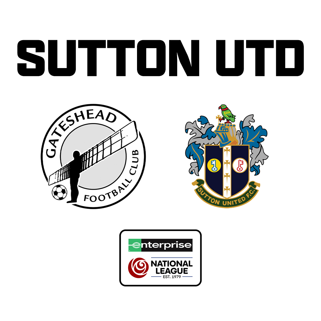 Event image Gateshead FC vs Sutton United