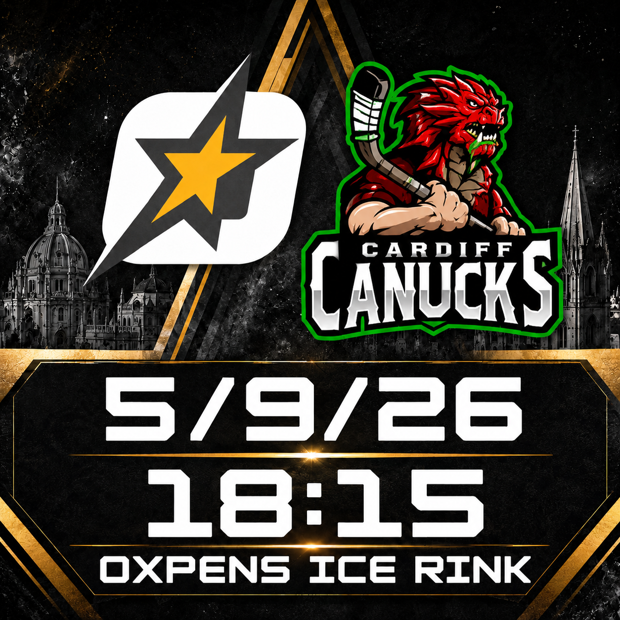 Event image Oxford Stars vs Cardiff Canucks