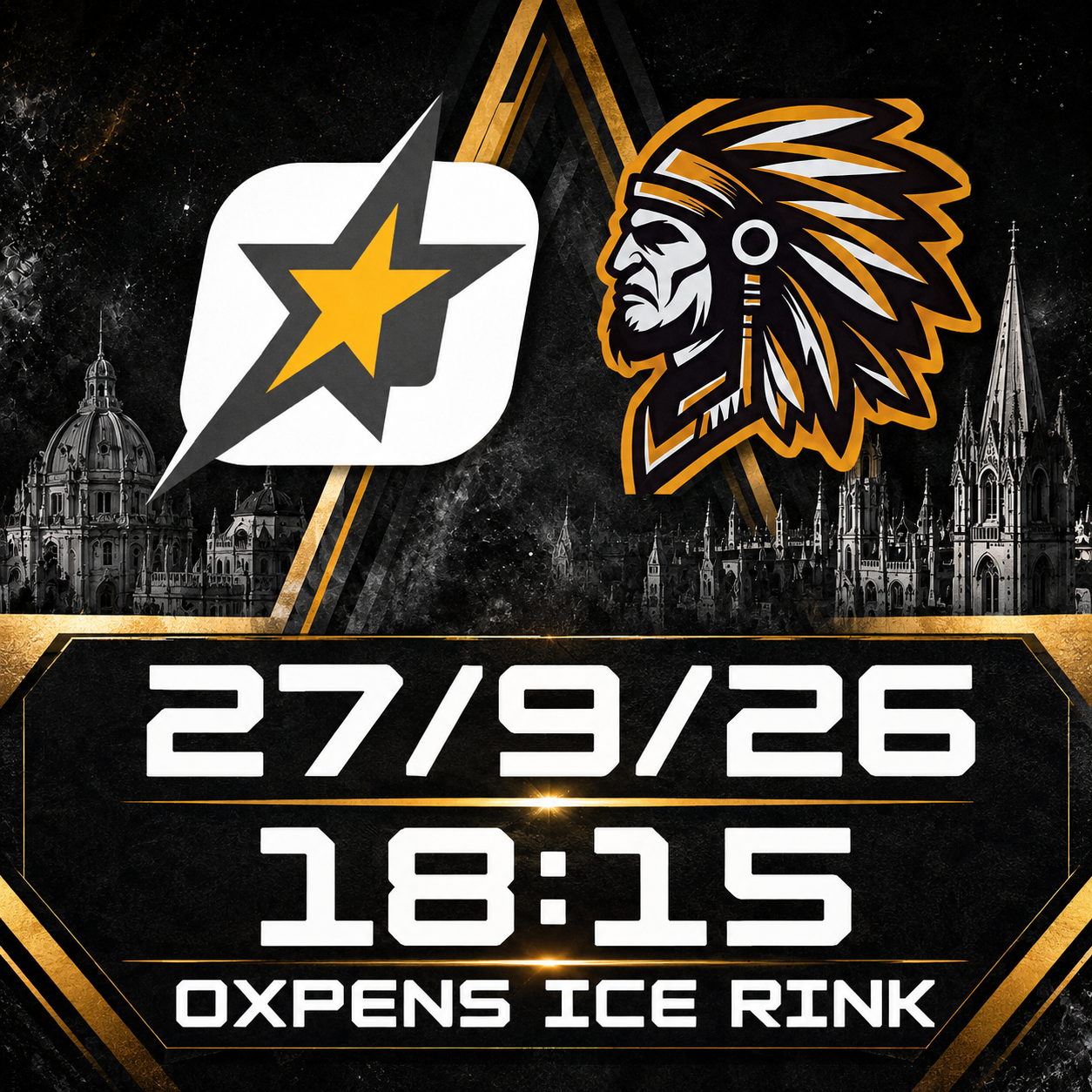 Event image Oxford Stars vs Chelmsford Warriors