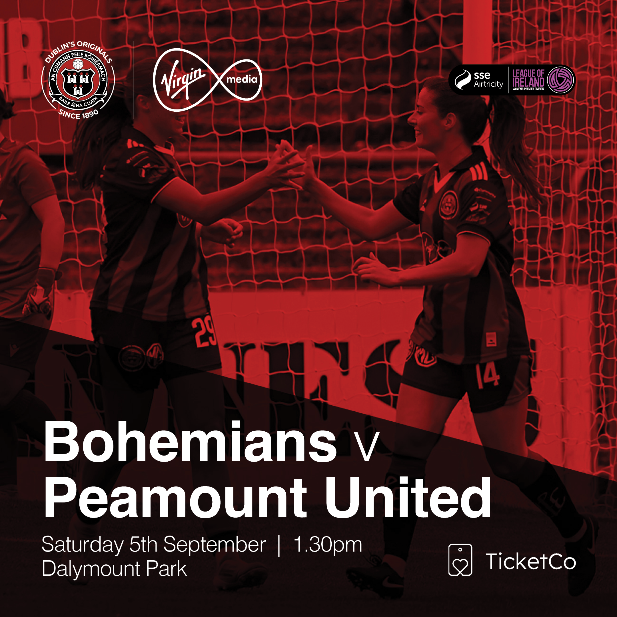 Event image WPD: Bohemian FC vs Peamount United FC