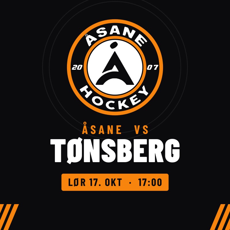 Event image Åsane Hockey mot Tønsberg - Lørdag 17 oktober kl. 17:00