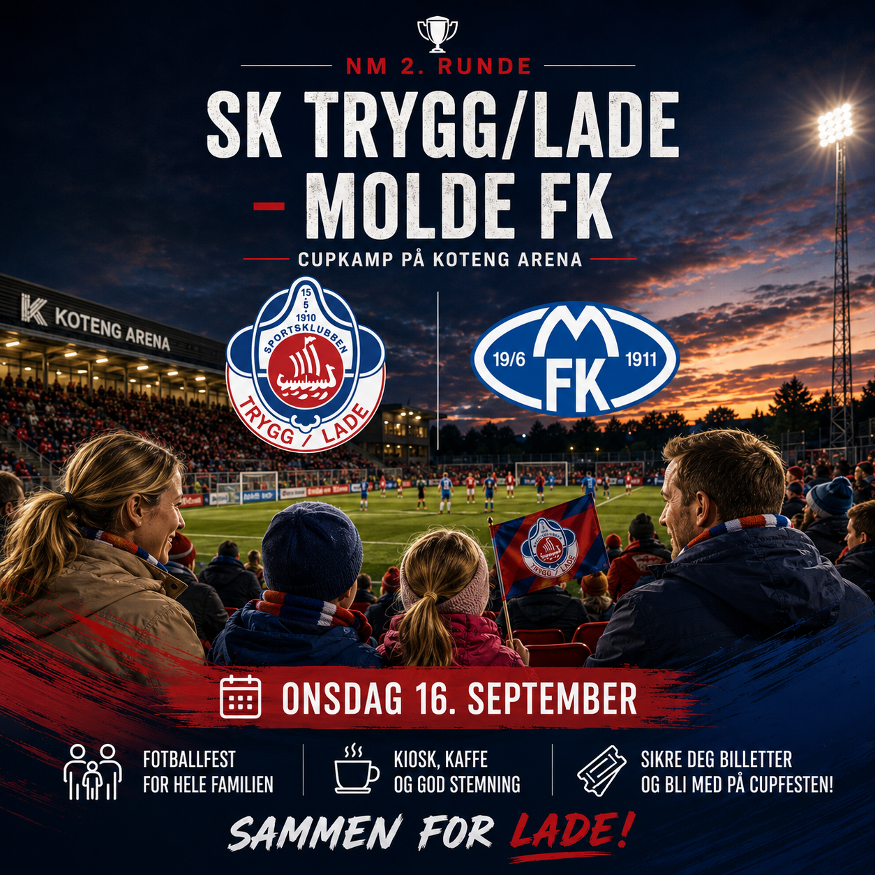 Event image NM 2. runde: SK Trygg/Lade - Molde FK