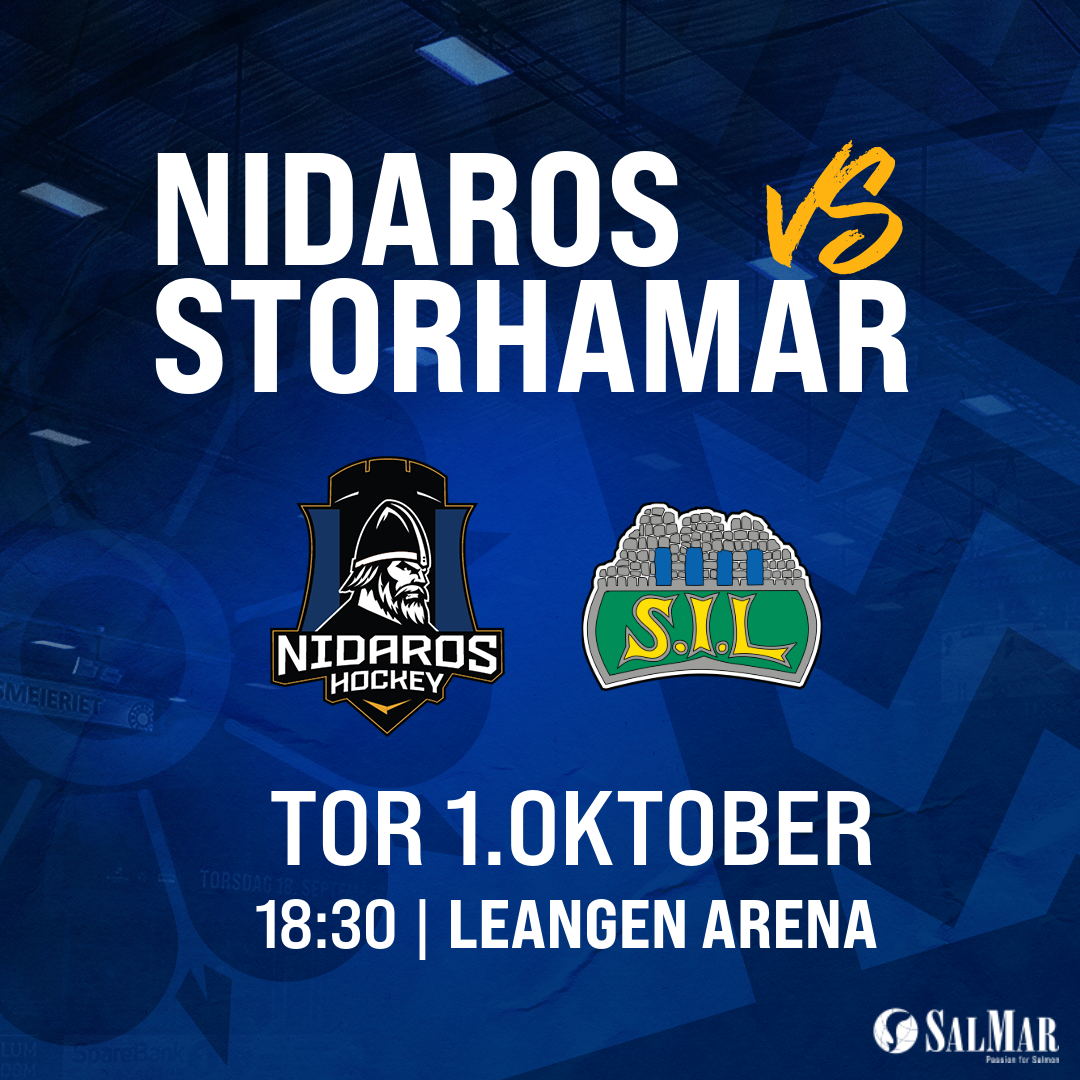 Event image Nidaros Hockey vs Storhamar 01.10.26