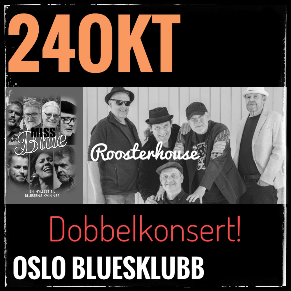 Event image Dobbelkonsert: Miss Blue Band + Roosterhouse
