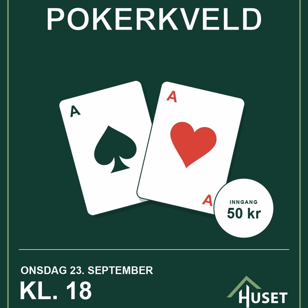 Event image POKERKVELD // HUSET
