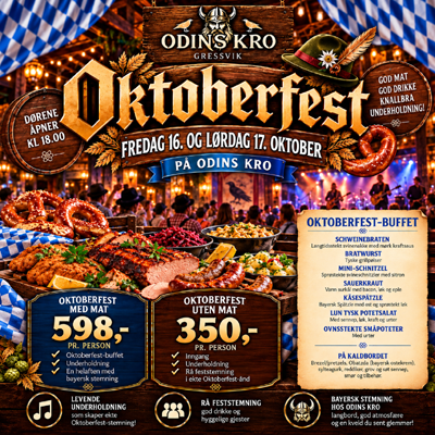 Event image Oktoberfest 16. og 17.Oktober