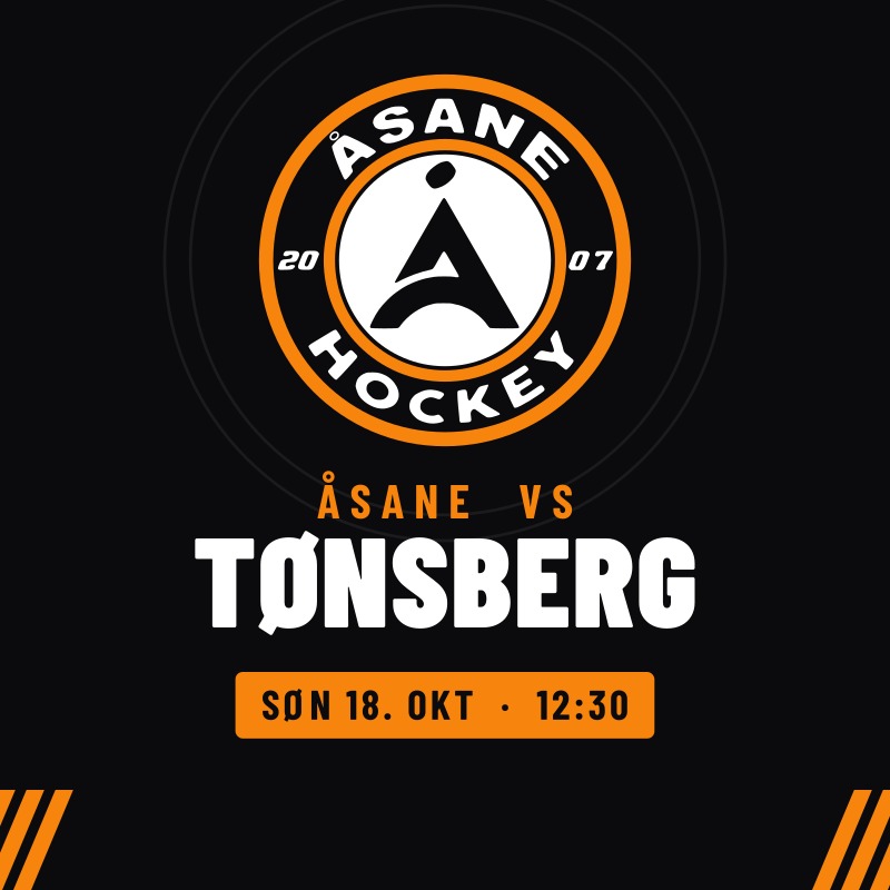 Event image Åsane Hockey mot Tønsberg - Søndag 18 oktober kl. 12:30