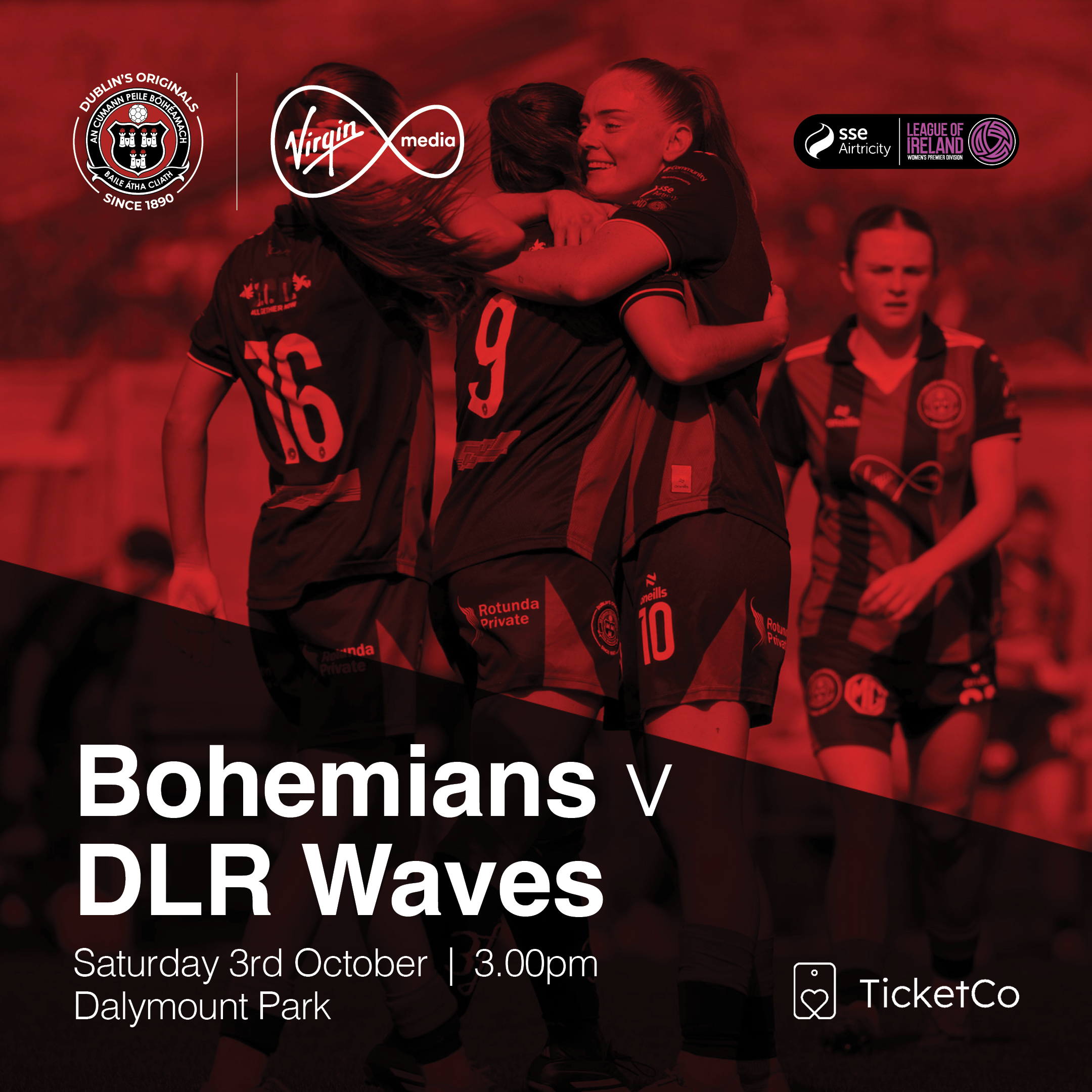 Event image WPD: Bohemian FC vs DLR Waves
