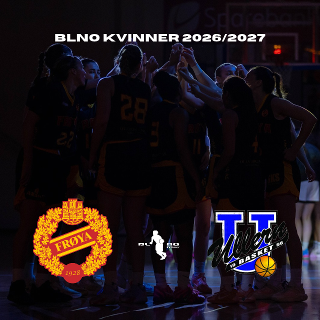Event image BLNO Kvinner 2026-2027: Frøya Basket vs Ullern Basket