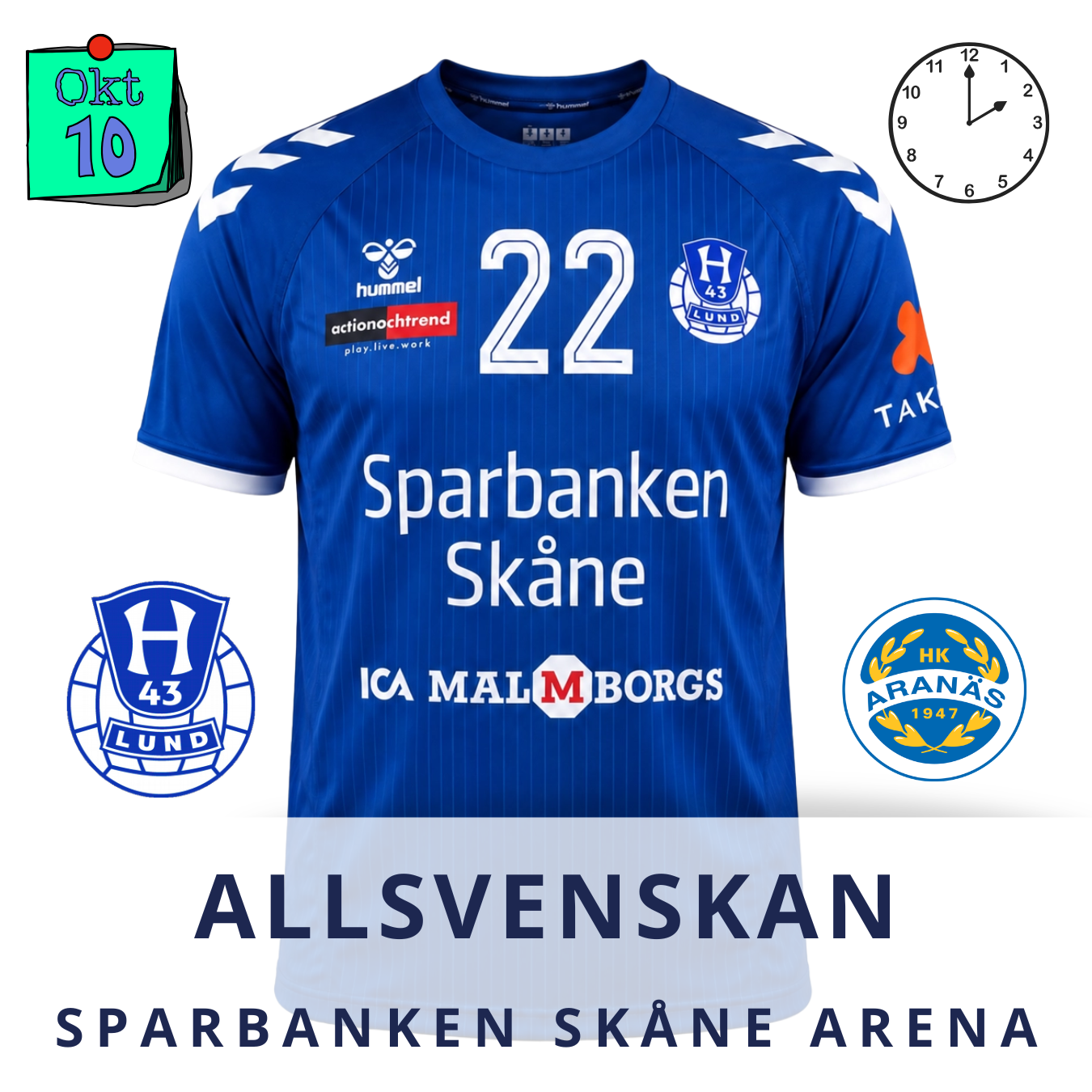Event image H43 Lund - HK Aranäs