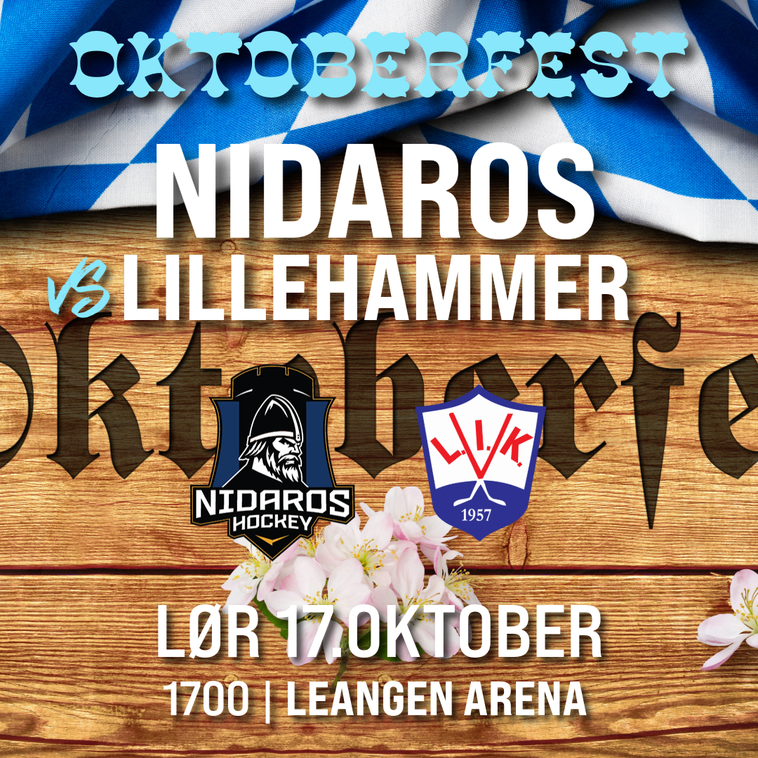 Event image Nidaros Hockey vs Lillehammer 17.10.26