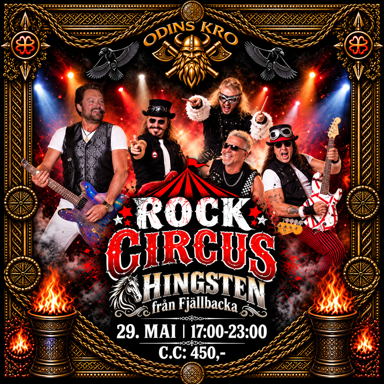Event image ROCK CIRCUS og HINGSTEN från Fjällbacka