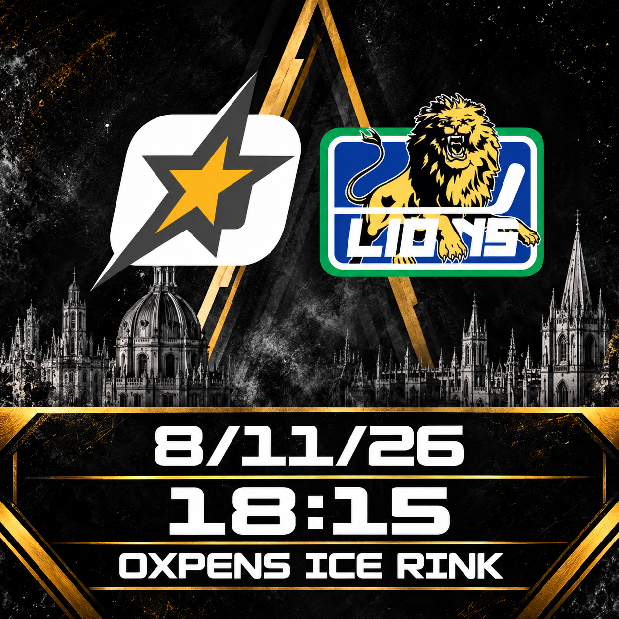 Event image Oxford Stars vs Lee Valley Lions