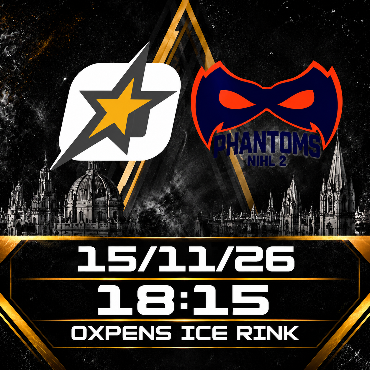 Event image Oxford Stars vs Peterborough Phantoms