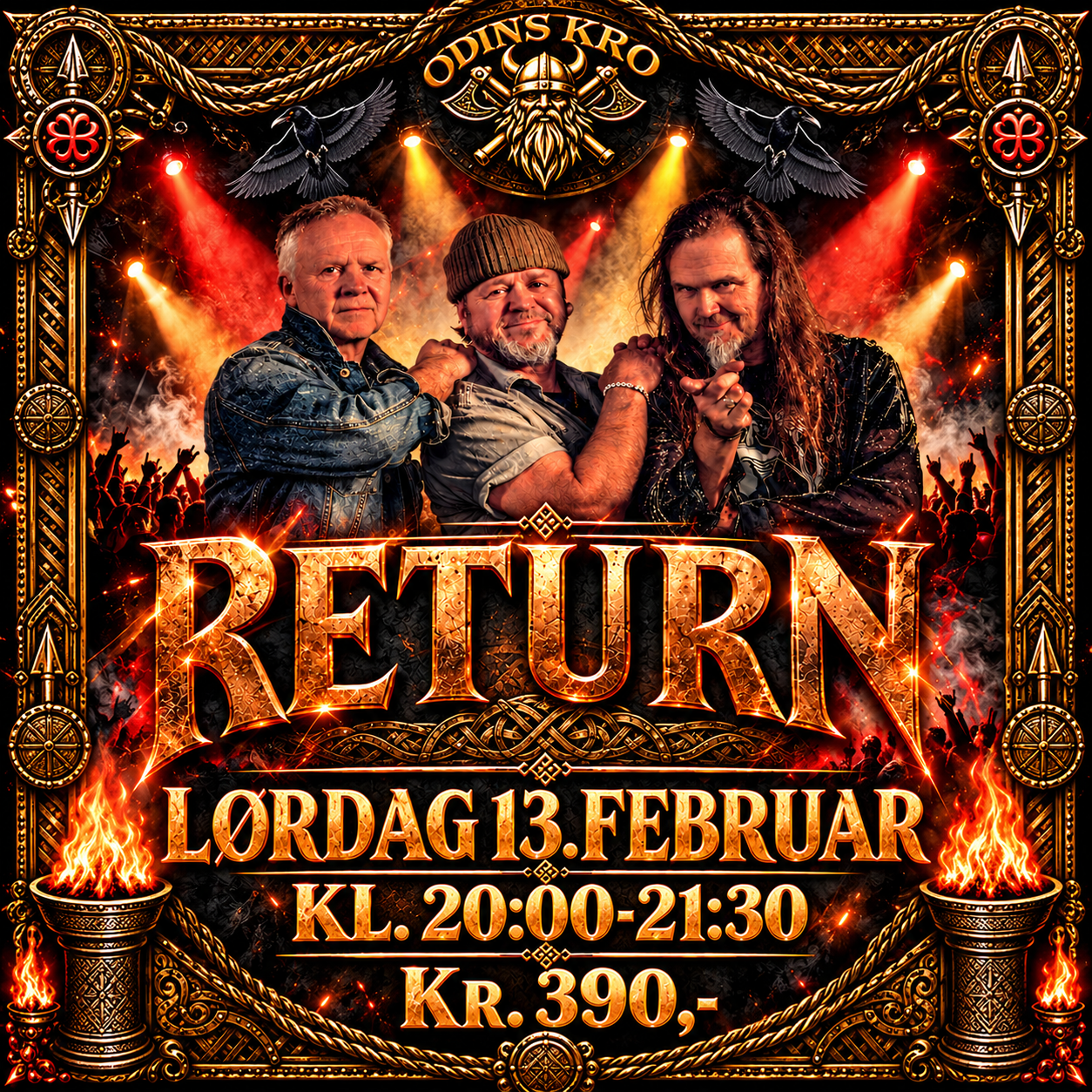 Event image RETURN på Odins Kro