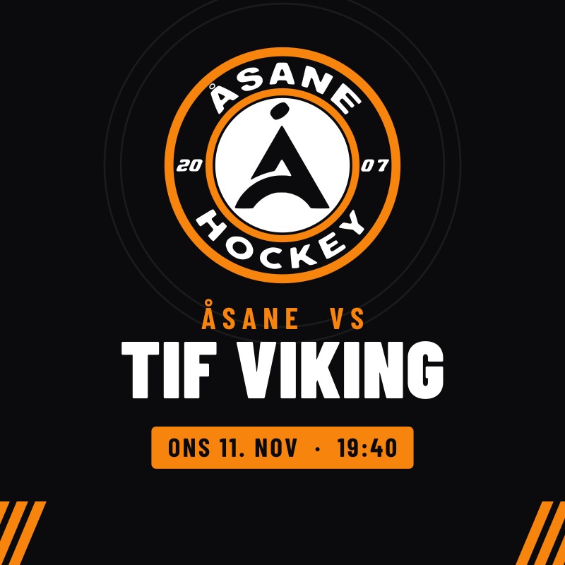 Event image Åsane Hockey – TIF Viking | Onsdag 11. november kl. 19:40