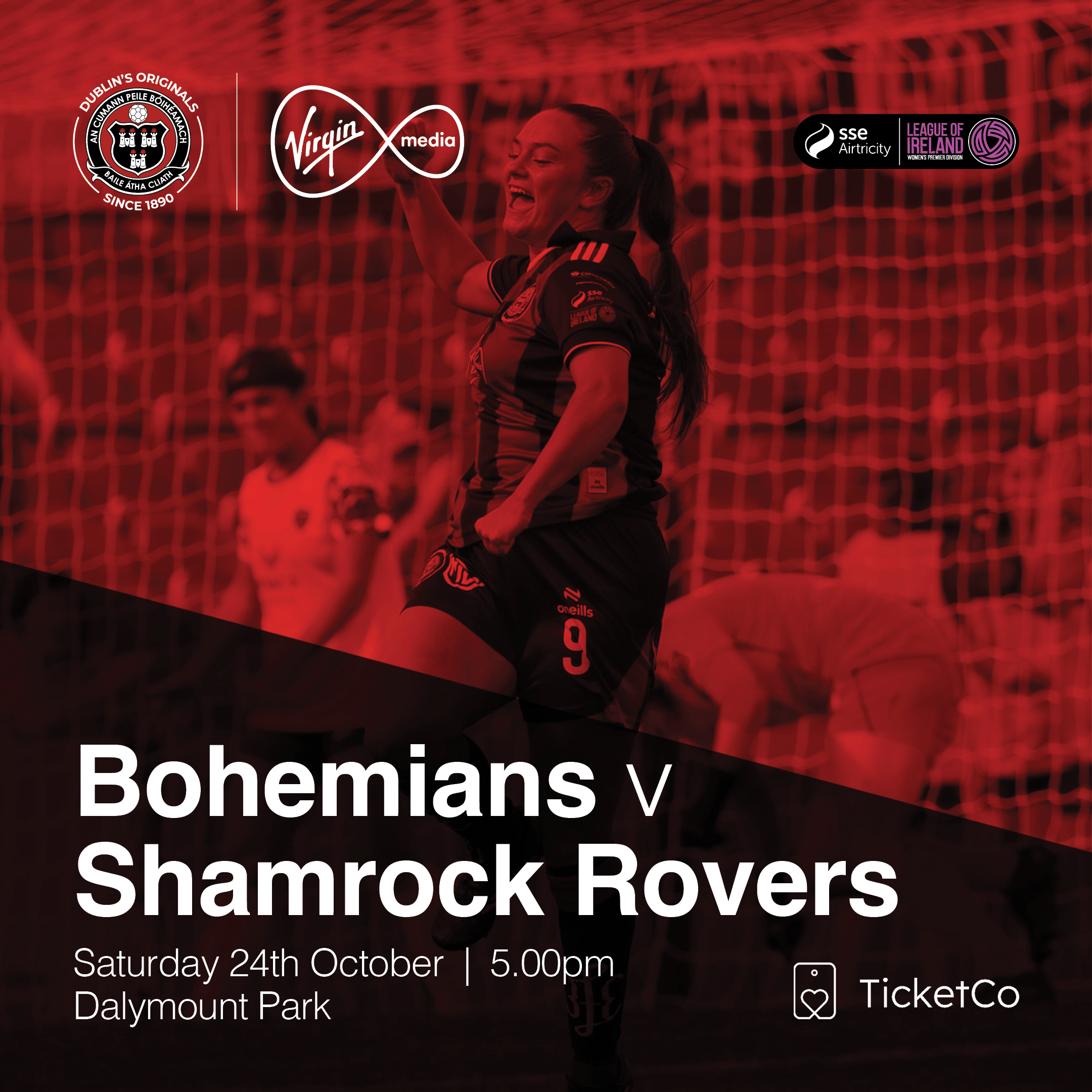 Event image WPD: Bohemian FC vs Shamrock Rovers FC (Away Tickets)