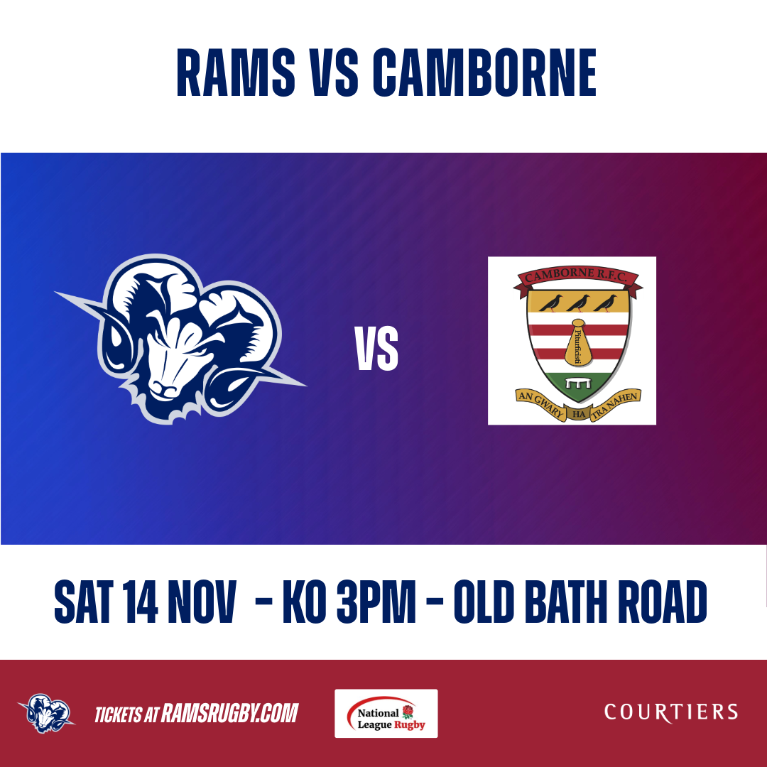 Event image RAMS VS CAMBORNE RFC