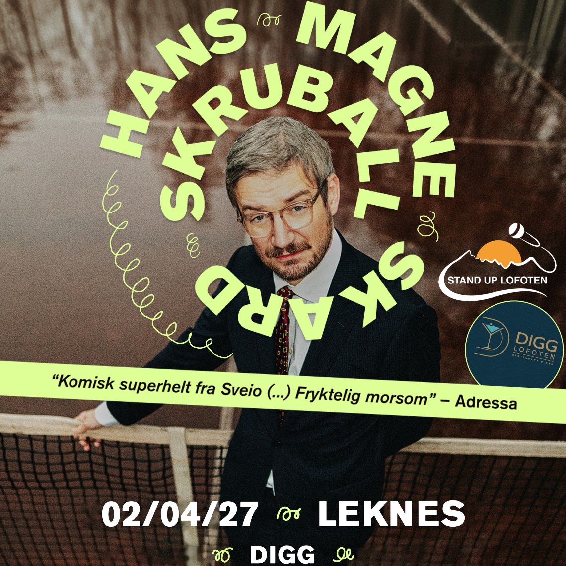 Event image Stand up på DIGG - Hans Magne Skard - Skruball