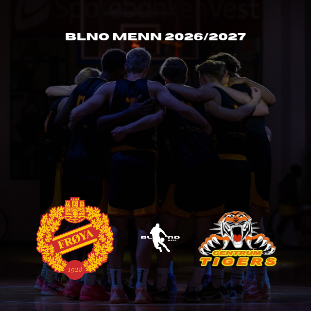 Event image BLNO Menn 2026-2027: Frøya Basket vs Centrum Tigers