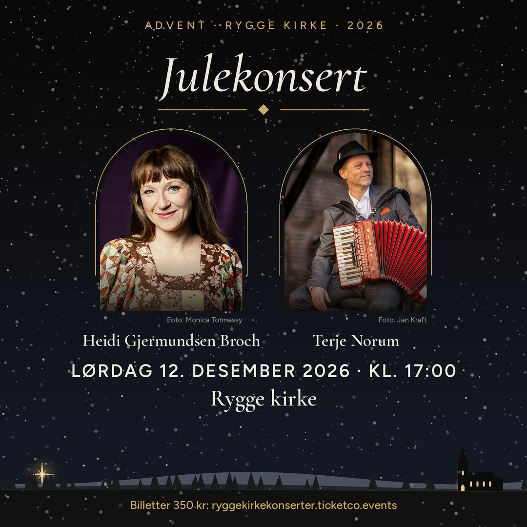 Event image Julekonsert med Heidi Gjermundsen Broch og Terje Norum