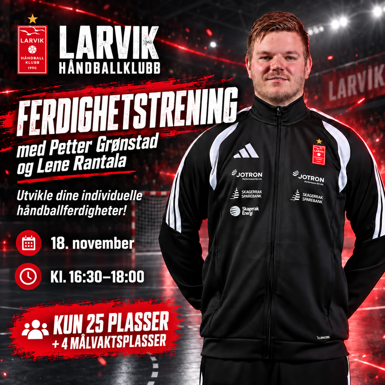 Event image Ferdighetstrening med Petter Grønstad og Lene Rantala