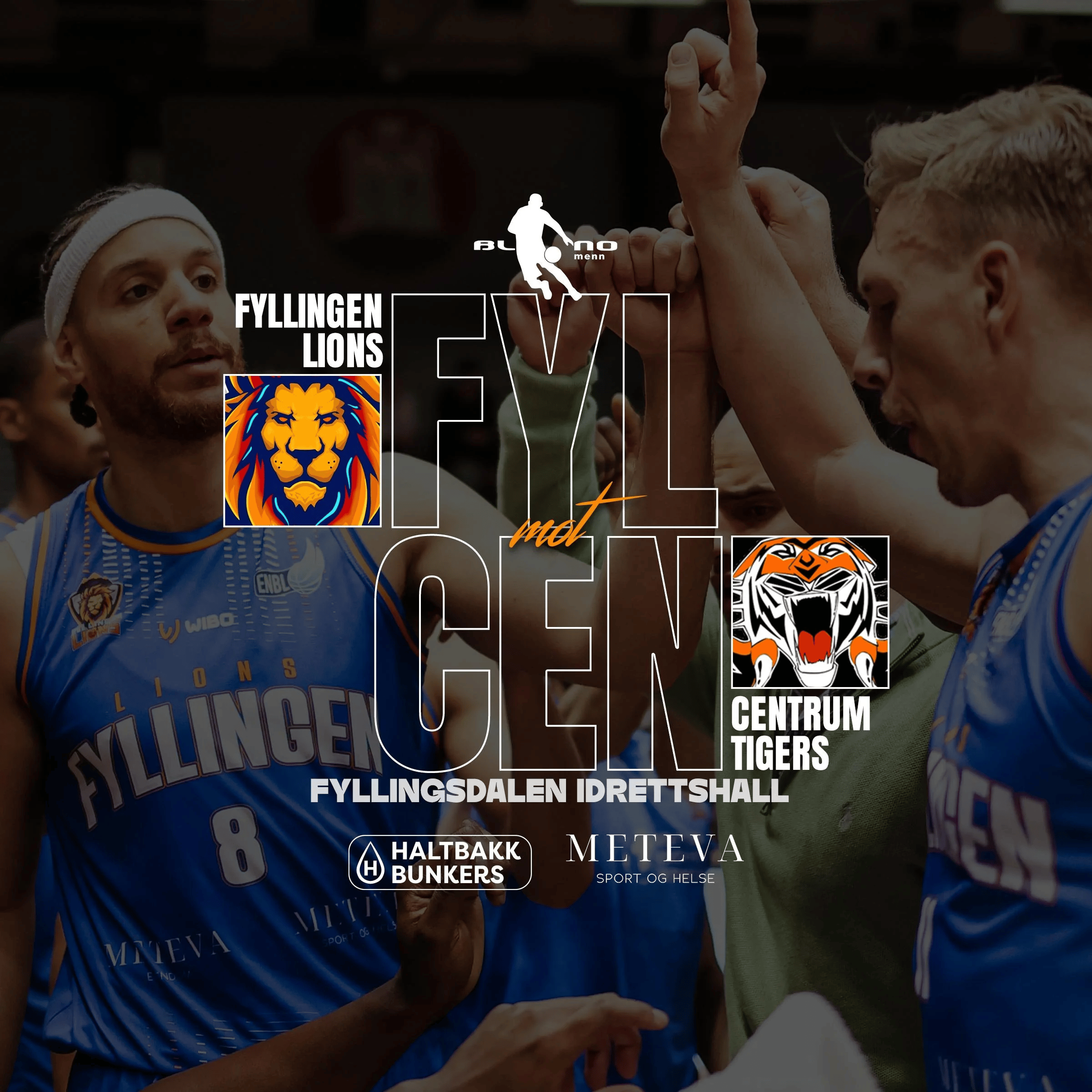 Event image Basketligaen: Fyllingen Lions - Centrum Tigers