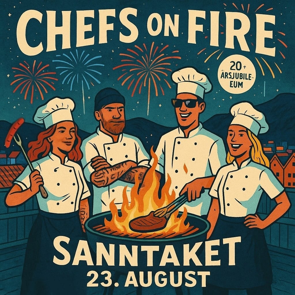 Event image "Chefs on Fire" på Sanntaket
