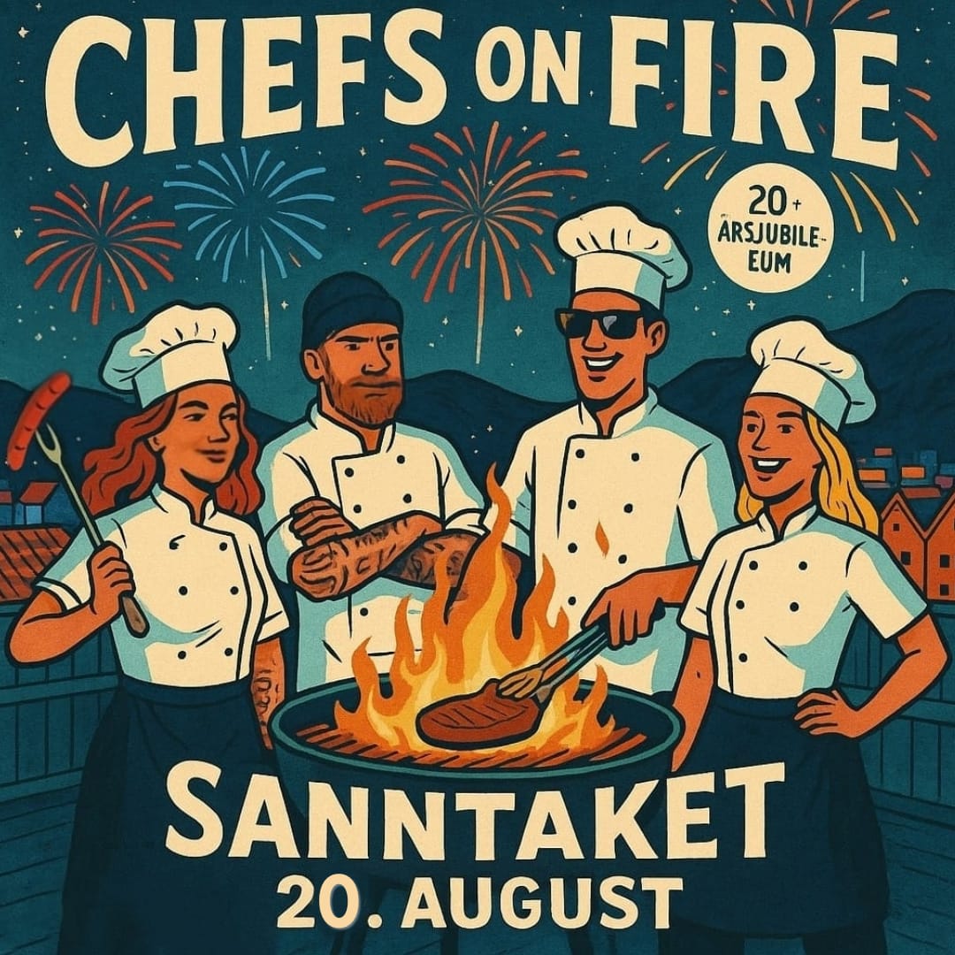 Event image "Chefs on Fire" på Sanntaket