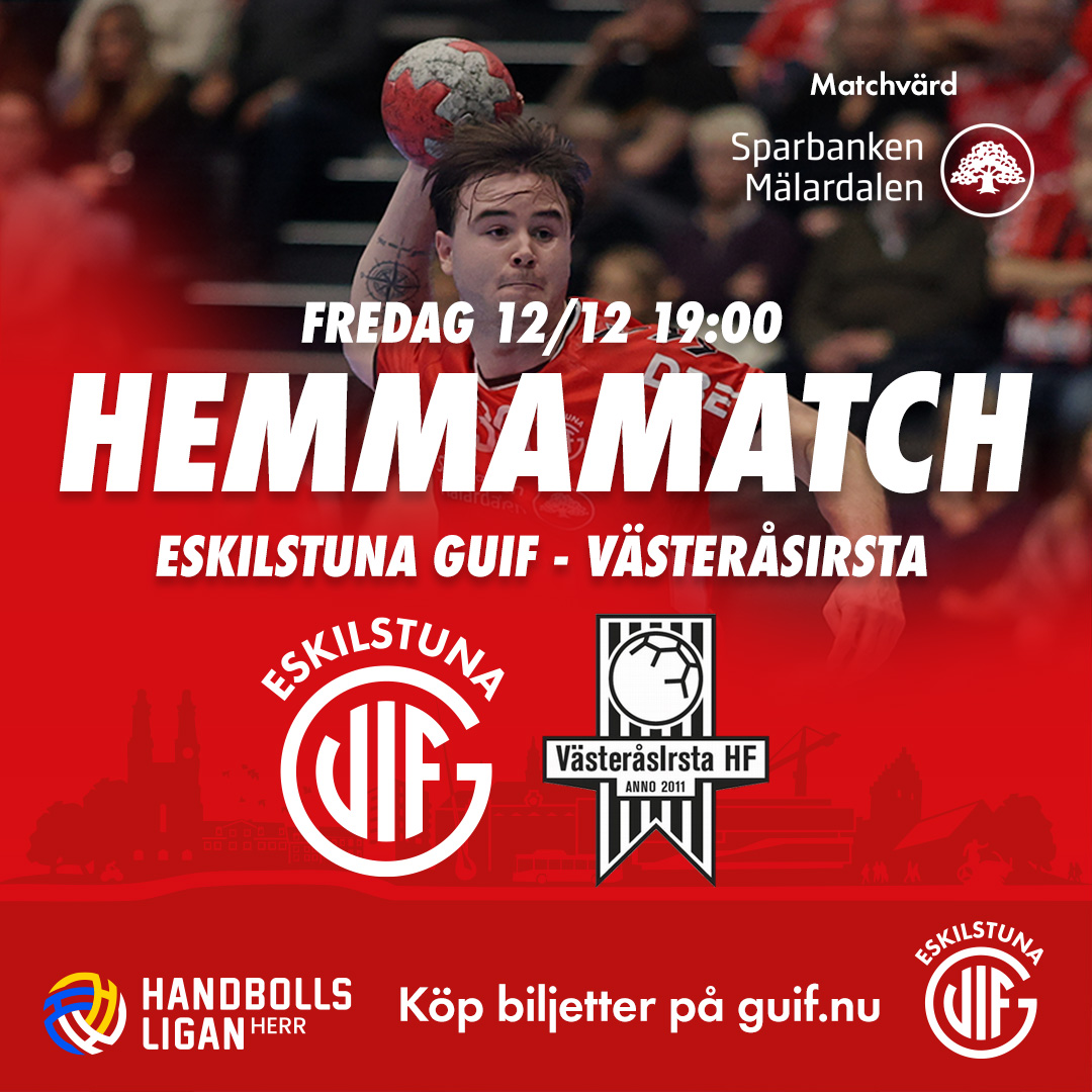 Event image Eskilstuna Guif - VästeråsIrsta HF