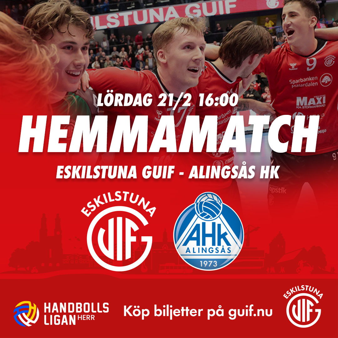 Event image Eskilstuna Guif - Alingsås HK