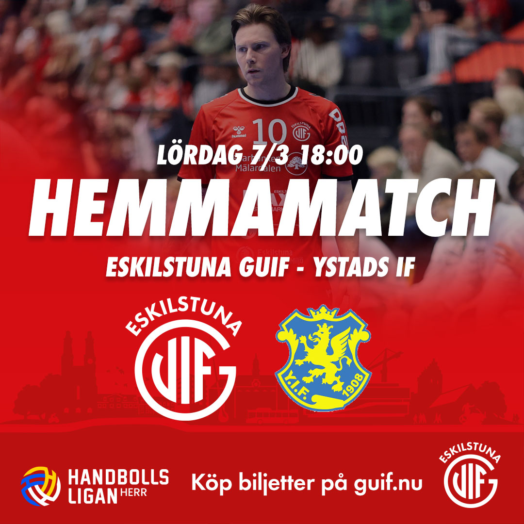 Event image Eskilstuna Guif - Ystads IF HF