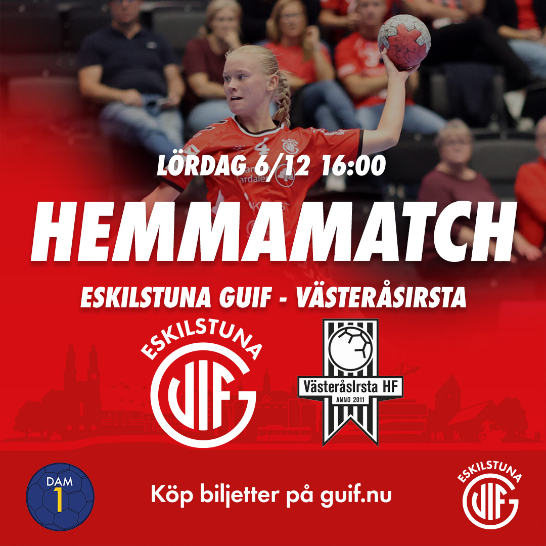 Event image Eskilstuna Guif (d) - VästeråsIrsta HK