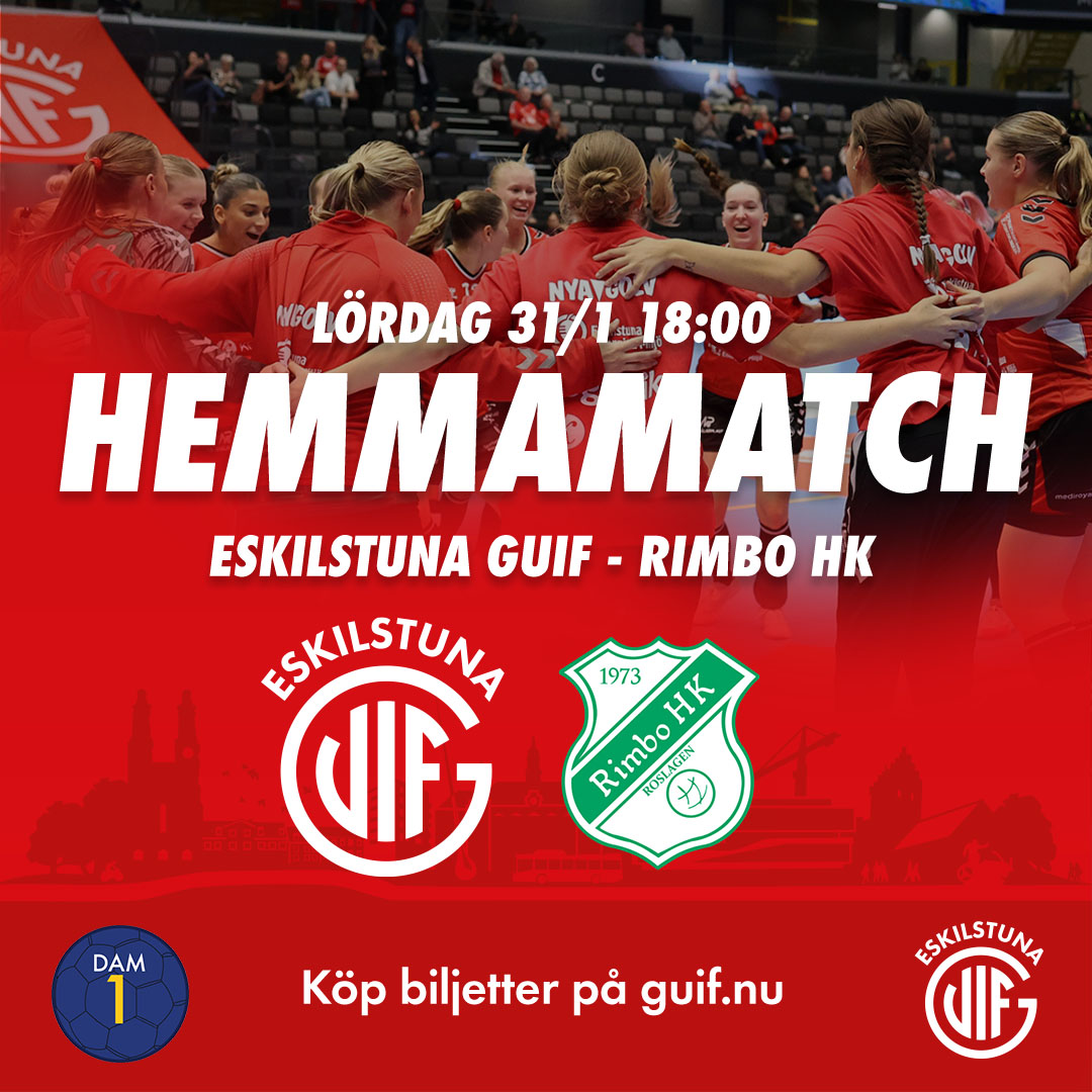 Event image Eskilstuna Guif (d) - Rimbo HK Roslagen