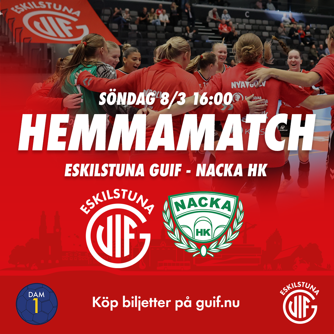 Event image Eskilstuna Guif (d) - Nacka HK