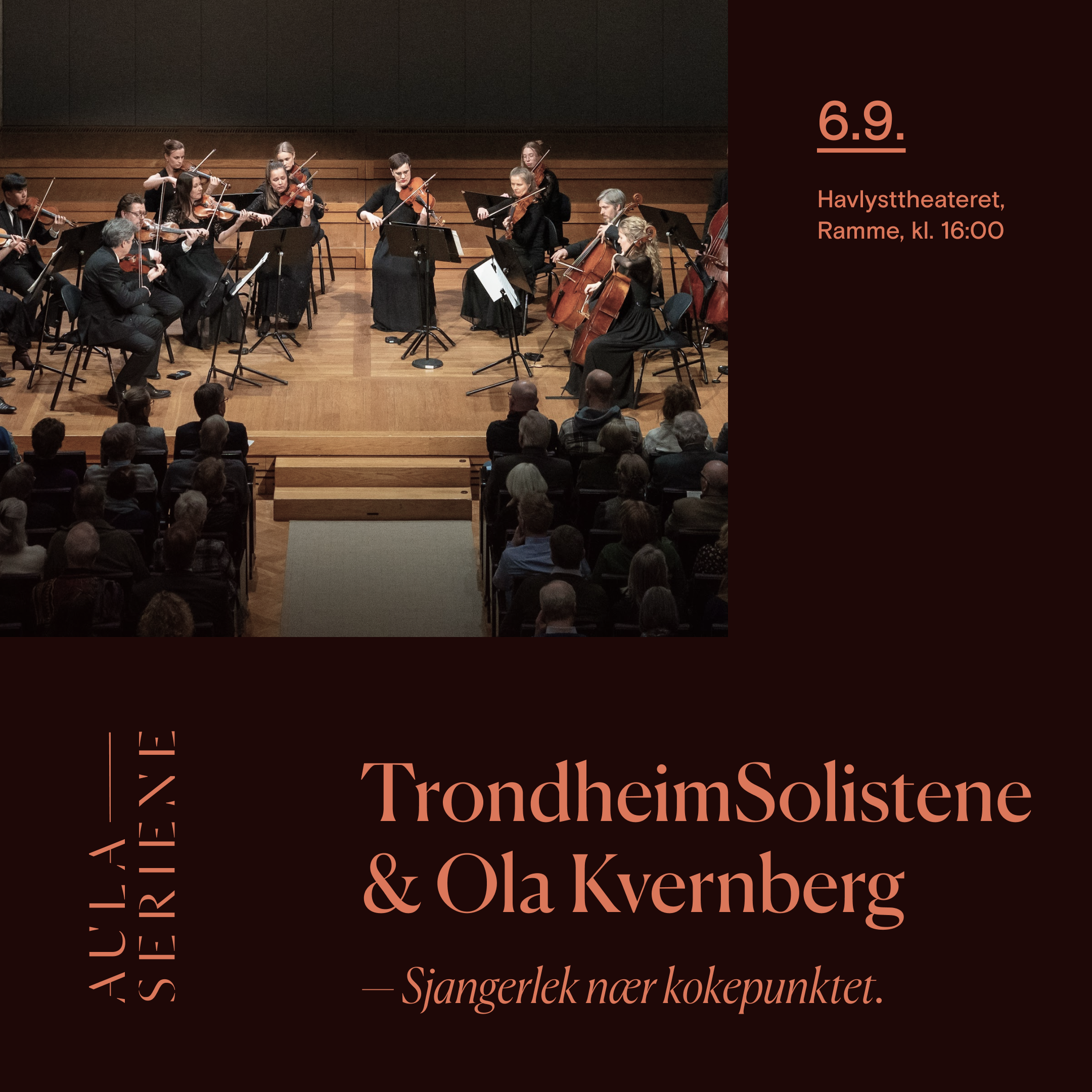 Event image Trondheimsolistene & Ola Kvernberg
