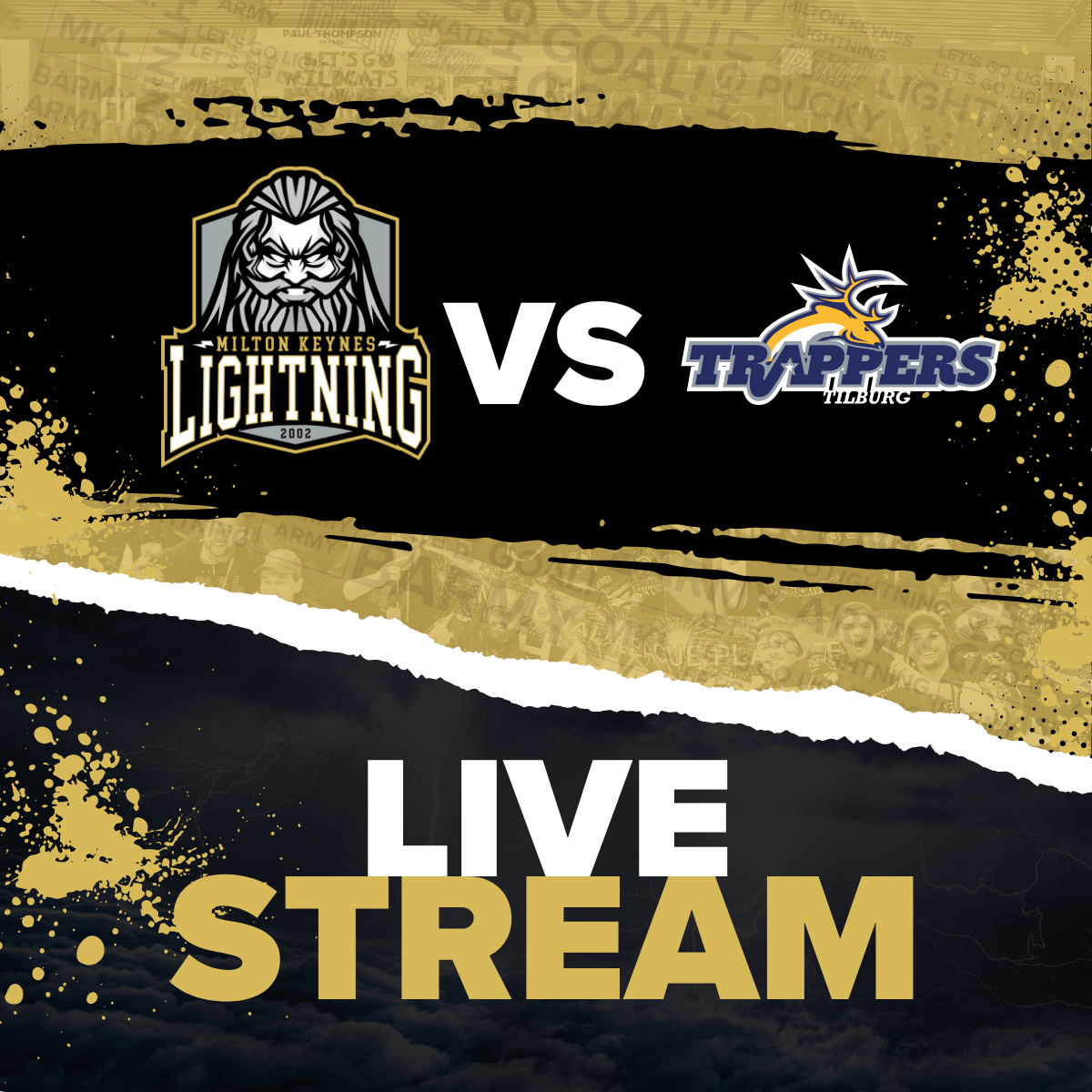 Event image Live Stream  - Saturday - 30/08/2025 - Milton Keynes Lightning vs. Tilburg Trappers - Pre-Season -  Face Off  - 19:00