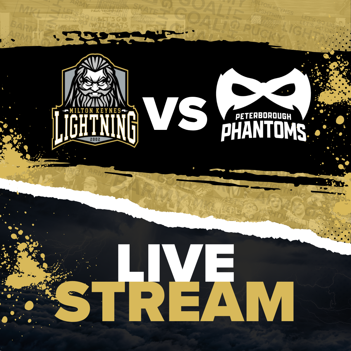 Event image Live Stream - Saturday - 04/10/2025 - Milton Keynes Lightning vs. Peterborough Phantoms - League/Cup - Face Off - 19:00